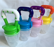 silicone baby food feeder teether toy